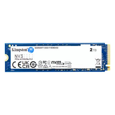 Kingston SSD SNV3S/2000G - 2000 GB - M.2 2280 - PCIe 4.0 x4 NVMe