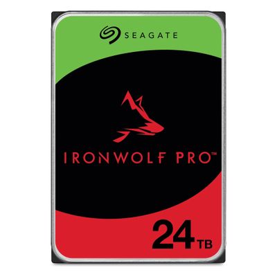 Seagate HDD IronWolf Pro - 24 TB - 3.5" - SATA 6 GB/s - OEM